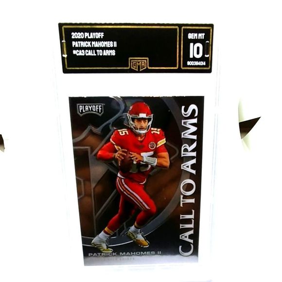 2020 PLAYOFF PATRICK MAHOMES II CALL TO ARMS # CA-3 - Picture 1 of 6